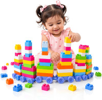 Be bright Building Blocks Train Set for Kids Educational Construction Toy for Boys & Girls(Multicolor)