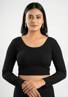 LAMBODAR TEXTILES Round Neck Women Blouse