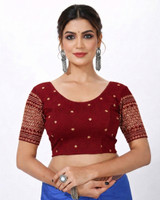 suwali Round Neck Women Blouse