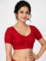 TANVI J Round Neck Women Blouse