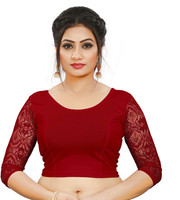 LYNETH Round Neck Women Blouse