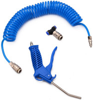 Digital Craft Air Duster Blow Gun 5 Meters Pneumatic Air Pipe Combination Dust Blowing Gun Kit Air Blower(Pneumatic)