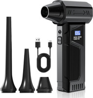 SERPLEX USB Turbo Fan Handheld Air Blower with Light Portable Air Duster 4000mAh Air Blower(Cordless)