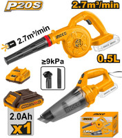 INGCO Cordless 2 pcs combo kit Air Blower(Cordless Vacuum)