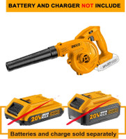 INGCO CORDLESS BLOWER Air Blower(Cordless Vacuum)