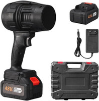 WENGONVILA 48V Cordless Blower Machine,48V Handheld Air Blower for Fast Dust Removal Radial Air Blower(Cordless Vacuum)