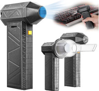 Xydrozen Turbo Powered Mini Jet Blower-Black Hi-Powered Blower(Cordless)