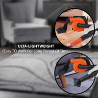 Jakmister Vacuum Suction Pipe Variable [+ - ] Speed 950 Watts Unbreakable With Attachments Forward Curved Air Blower(Corded Vacuum)