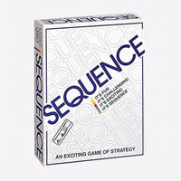 SEQUENCE Board Game An Exciting Game Of Strategy Challenging Card Game for Ages 7 & Above Strategy & War Board Game
