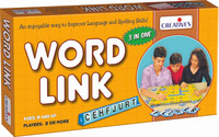 Creatives Word Link 3-in-1 Spelling Vocabulary Board Game Educational Board Game Ages 9+ Educational Board Games