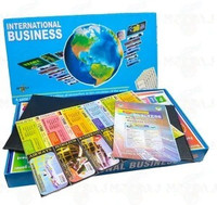 BROK International Business Game with Folding Board Game Set for Kids and Adults. Educational Board Games