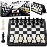 KAVANA Magnetic Toys Travel Chess Set with Folding Board for Kids and Adults Games B15 Educational Board Games