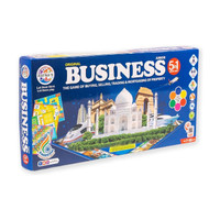 MAITRAG Junior Business Board Game 5 in 1 Family Strategy Game for Kids & Adults Money & Assets Board Game