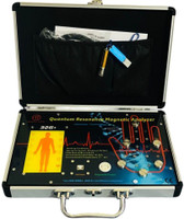 Health Tech India 32G Quantum Magnetic Resonance Analyzer( Rod+Palm) Body Fat Analyzer(Black)