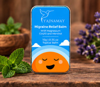 YAJNAMAY Menthol Topical Balm with Magnesium & CoQ10 for Body Massage Pack of 1 Balm(10 g)