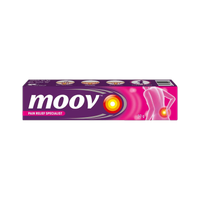 MOOV Fast Pain Relief,Body, Joints, Ortho like Medicine, Ointment, Balm for Men Women Cream(50 g)
