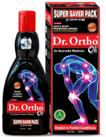 Dr. Ortho Ayurvedic Pain Relief Oil for Joints Pain, Knee & Back Pain - Super Saver Pack Liquid(200 ml)