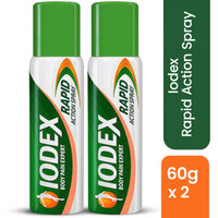 Iodex Pain Relief, Body Pain Relief, Back Pain Relief , Spray(2 x 60 g)