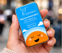 YAJNAMAY Magnesium CoQ10 Menthol Topical Massage Balm for Head and Body Pack of 1 Balm(10 g)