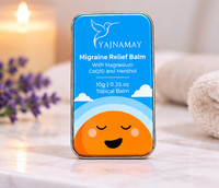 YAJNAMAY Topical Balm with Magnesium CoQ10 & Menthol for Head and Body Massage Pack of 1 Balm(10 g)