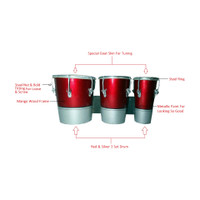 GT manufacturers Three Set Wooden Bongo(20 cm, 16 cm, 12 cm)