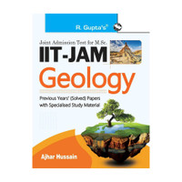 IIT-JAM M.Sc. GEOLOGY Entrance Exam Guide with Previous Years Paper (Solved)(English, Paperback, Ajhar Hussain)