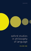Oxford Studies in Philosophy of Language Volume 1(English, Hardcover, unknown)