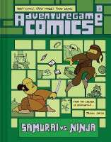 Adventuregame Comics: Samurai vs. Ninja (Book 3)(English, Hardcover, Shiga Jason)
