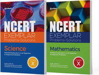 (Old Edition) Arihant NCERT Exemplar Problems-Solutions Science, Mathematics Class 10th (Combo Set of 2 Books )(English, Paperback, Singh SK)