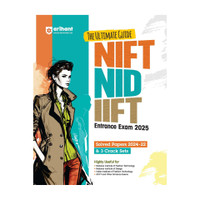 Arihant The Ultimate Guide for NIFT/NID/IIFT Entrance Examination 2025 Solved Paper 2024-25 & 3 Crack Sets(English, Paperback, Srivastava Pradeep)