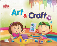 GIKSO Art and Craft-3 for Kids Age 6 to 9 Years Old | Activity Book for Children with Drawing, Painting, Colouring Activities - Reprinted 2020(english, Paperback, GIKSO Learning Pvt. Ltd.)