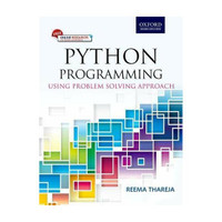 Python Programming(English, Paperback, Thareja Reema)