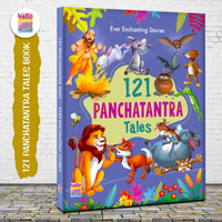 121 Panchatantra Tales Book 64pp (Edition01)  - Panchatantra Illustrated Story Books for Kids and Children's - Bedtime Moral Short Stories with Colorful Pictures in English - Ages 3+ Years(English, Hardcover, unknown)