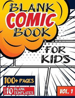 Blank Comic Book for Kids (Ages 4-8, 8-12)(English, Paperback, Blank Classic)