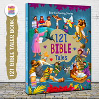 121 Bible Tales Book 64pp (Edition01)  - Illustrated Story Books for Kids and Childrens - Bedtime Traditional Short Stories with Colourful Pictures in English - Ages 3+ Years(English, Hardcover, unknown)