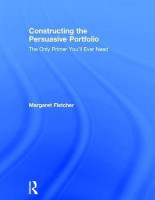 Constructing the Persuasive Portfolio(English, Hardcover, Fletcher Margaret)