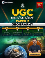 UGC NET SET JRF Paper 2 Geography  - 2000+ PYQs & MCQs Book | 10+ Latest Cycles 2019–2026 | Unit-wise Segregation | Conceptual, Factual & Application-Based Questions(Paperback, Testbook Edu Solutions Pvt Ltd)