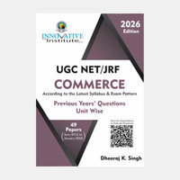 UGC NET JRF Commerce Previous Years Questions Unit Wise  - UGC NRT JRF Commerce PYQP by Dheeraj K Singh 2025 Edition Covering 2012 June to 2025 June(English, Hardcover, unknown)
