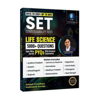 SET Life Science Book  - 2026 (2015-2024) Updated Edition | 5000+ All Set’s Previous Year Solved Papers - Best SET Life Science Questions and Solutions Book - Two Brothers Publications(English, Hardcover, unknown)