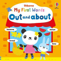 My First Words Out and About(English, Board book, Watt Fiona)