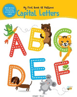 My First Book of Patterns Capital Letters  - By Miss & Chief(English, Paperback, Wonder House Books)
