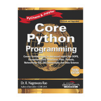 Core Python Programming, 3ed 3 Edition(English, Paperback, Dr. R. Nageswara Rao)