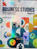 Business Studies (Class XI) CBSE Board  - Business Studies for Class 11 | CBSE (NCERT Solved) | Examination 2023-24 | By Poonam Gandhi(English, Paperback, Gandhi Poonam)