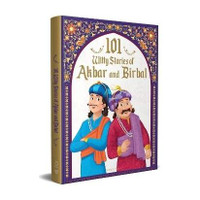 101 Witty Stories of Akbar and Birbal - Collection of Humorous Stories For Kids(English, Hardcover, Wonder House Books)