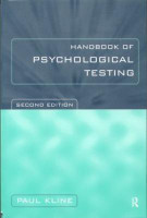 Handbook of Psychological Testing(English, Paperback, Kline Paul)
