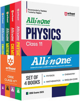 (OLD EDITION) All In One Combo Class 11th Physics, Chemistry, Mathematics, English Core for CBSE Exam 2025(English, Hardcover, unknown)