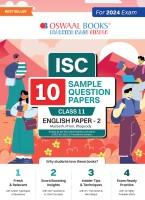 Oswaal ISC 10 Sample Question Papers Class 11 English-2 For 2024 Exams (Based On The Latest CISCE/ ISC Specimen Paper)(Paperback, Oswaal Editorial Board)
