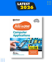 Arihant All in One Computer Applications for Class 8th | NEP 2020 Aligned | Complete Study Guide with Clear Theory, Chapter Exercises, Sample Papers | Mind Maps in Each Chapter | Competency-Based & Skill-Oriented Questions(Paperback, Ram Tiwari, Abhishek Sharma, Arihant)