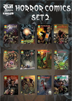 Raj Comics By Sanjay Gupta Horror Horror Comics Collection Set 2 Purani Haveli  - Raj Comics | Horror Comics Collection Set 2 | Purani Haveli | Gaadi Bula Rahi Hai | Mms Daada | Haan Bol | Main Bhi | Terhawan Din | Rakt Katha | ... and More | Graphic Novel | Hindi | Paperback [Paperback] [Jan 01, 20