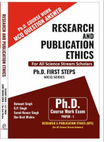 RESEARCH AND PUBLICATION ETHICS - Research and Publication Ethics: Ph.D. Course Work Exam (Paper I) – MCQ Question Answer Book for All Science Stream Scholars(Books, Balwant Singh, G.P. Singh, Sumit Kumar singh, Dev Brat Mishra)